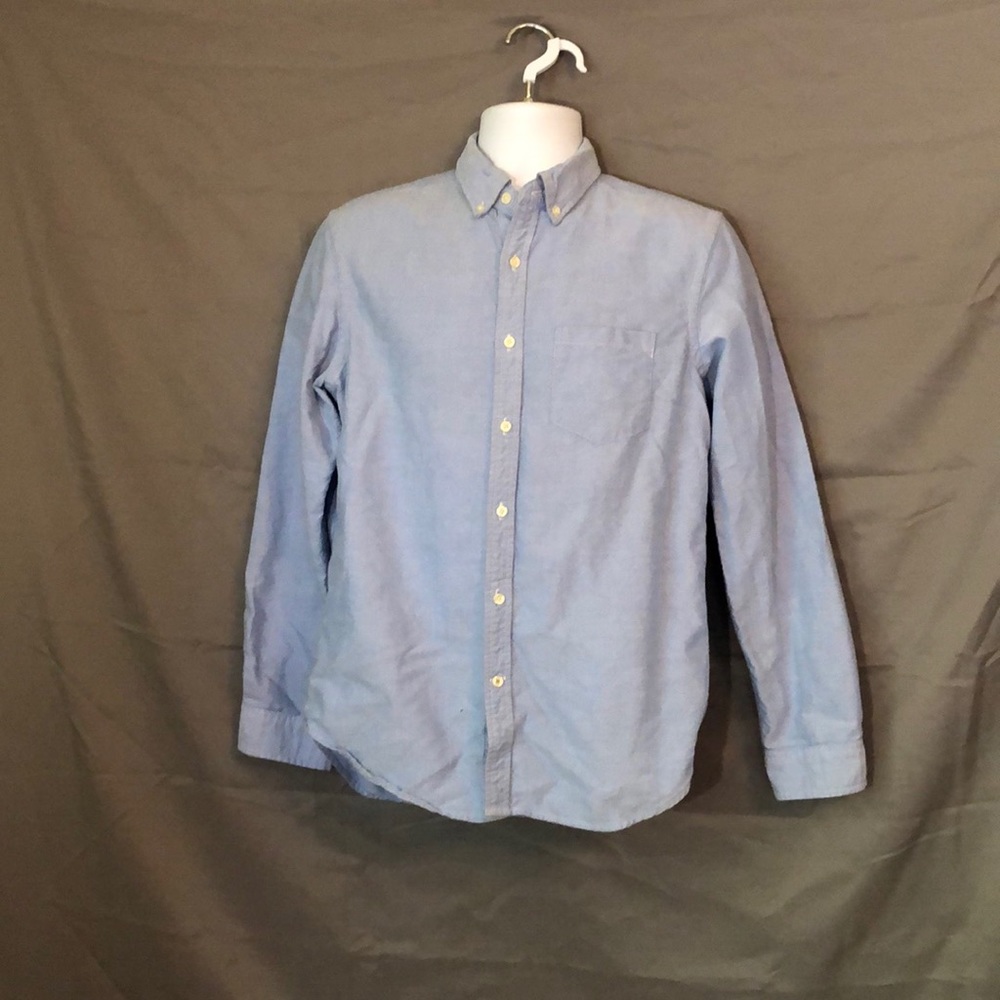 Long Sleeve Light Blue Button Down